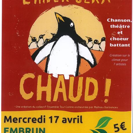 Spectacle L'Hiver sera Chaud EMBRUN - Spectacle L'Hiver sera Chaud EMBRUN