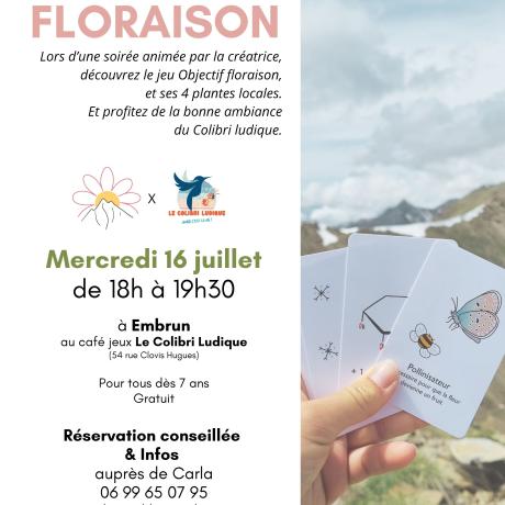 Objectif Floraison - Découverte du jeu Objectif Floraison Objectif Floraison - Découverte du jeu Objectif Floraison