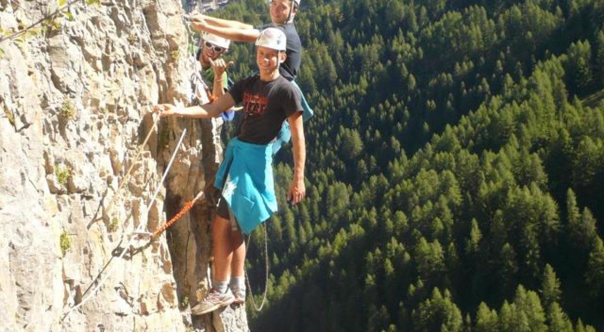 Horizons tout Terrain - Bureau Montagne - via ferrata Horizons tout Terrain - Bureau Montagne - via ferrata