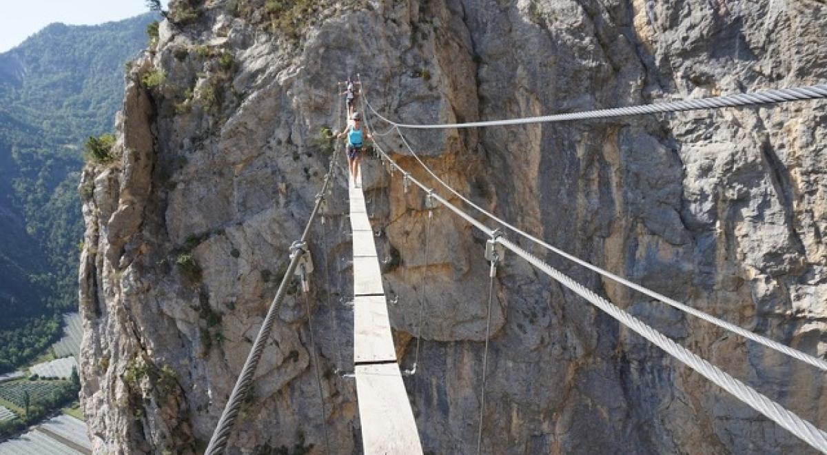 Horizons tout Terrain - Bureau Montagne - via ferrata Horizons tout Terrain - Bureau Montagne - via ferrata