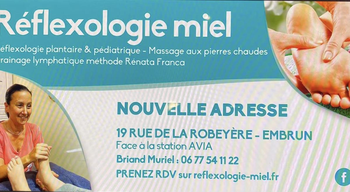 Réflexologie Miel EMBRUN - Réflexologie Miel EMBRUN