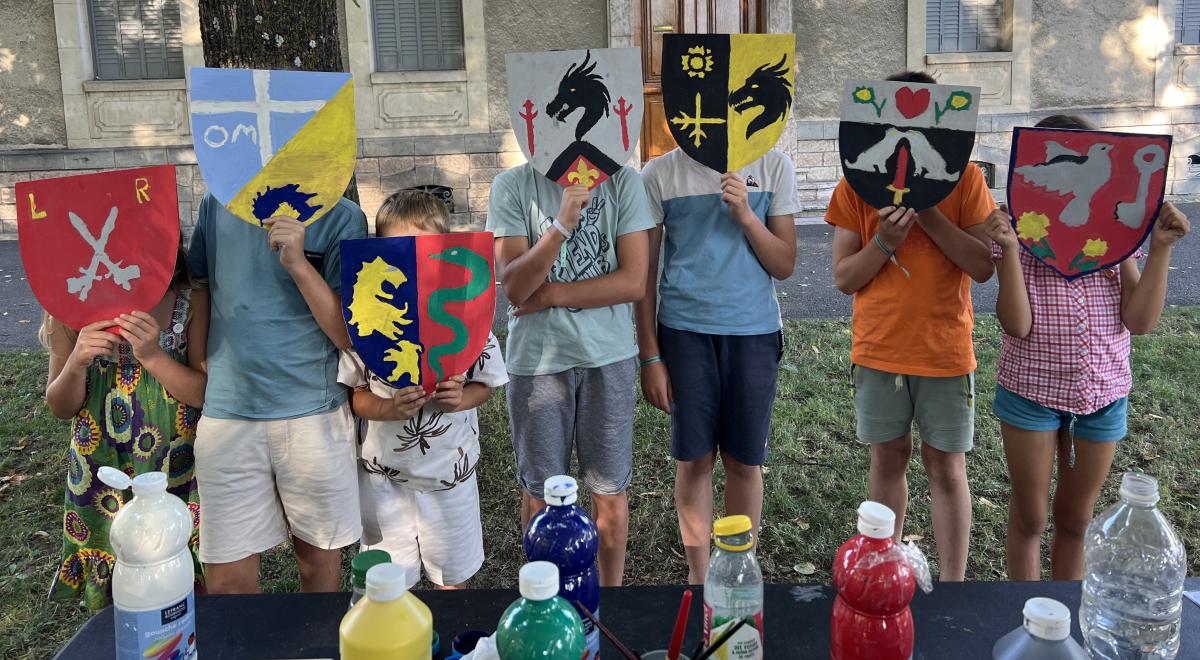 Atelier 6-12 ans : A vos boucliers chevaliers !_Embrun - Atelier 6-12 ans : A vos boucliers chevaliers !_Embrun