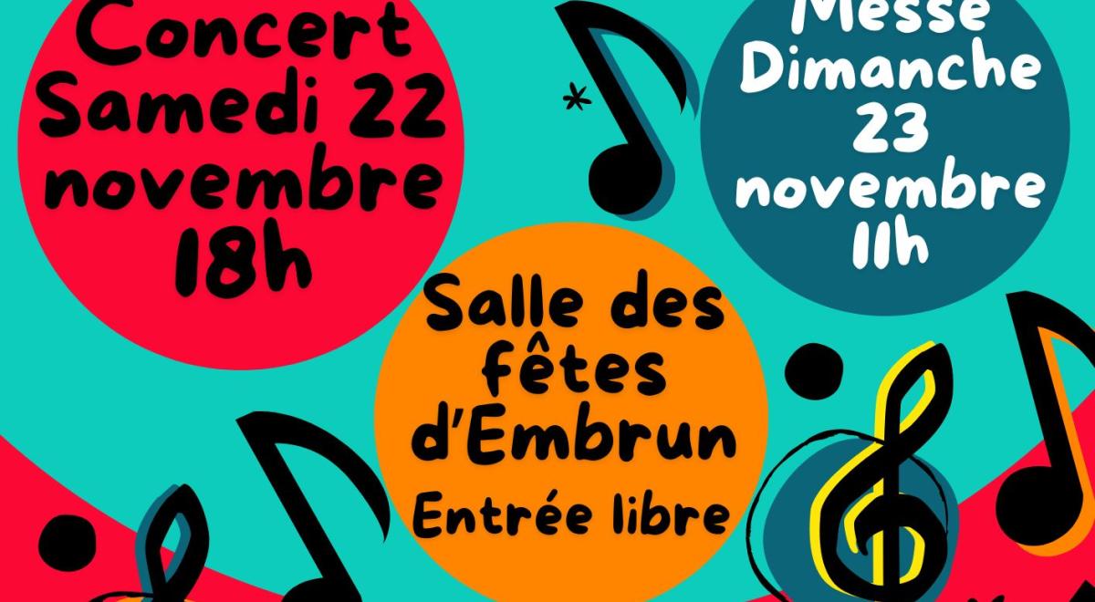 fête sainte cécile EMBRUN - fête sainte cécile EMBRUN