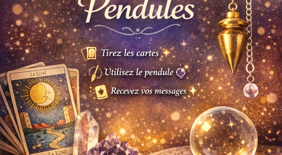 Lancement - Initiation aux Cartes &amp; Pendules Olynéa Energies et Bien Etre 05 - Lancement - Initiation aux Cartes &amp; Pendules Olynéa Energies et Bien Etre 05