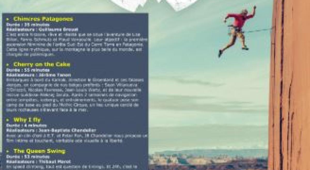 Festival du Film de montagne - Cinema le Roc Embrun - Summer edition montagne en scène