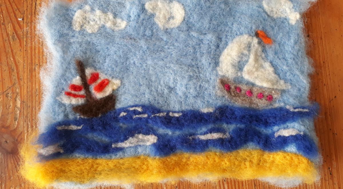 atelier laine feutrée EMB - atelier laine feutrée EMB