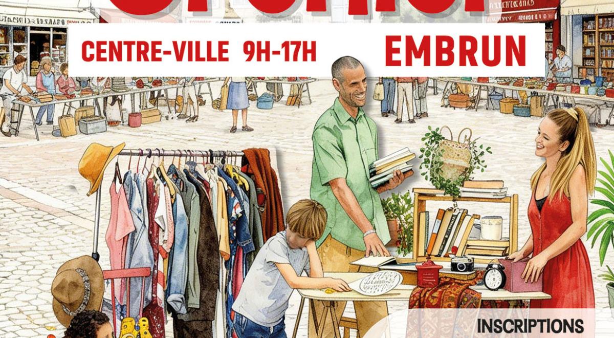 Vide grenier EMBRUN - Vide grenier EMBRUN