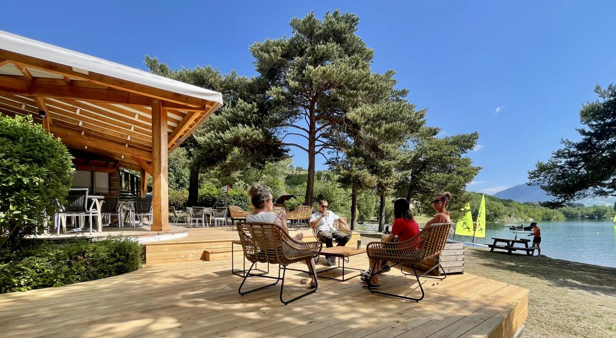 Terrasse Abri Côtier - Terrasse du restaurant du camping Terrasse Abri Côtier - Terrasse du restaurant du camping