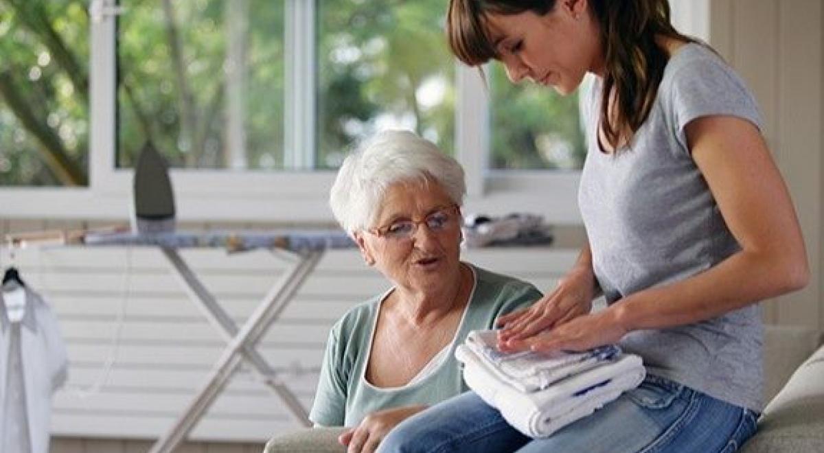 image illustration aide à domicile