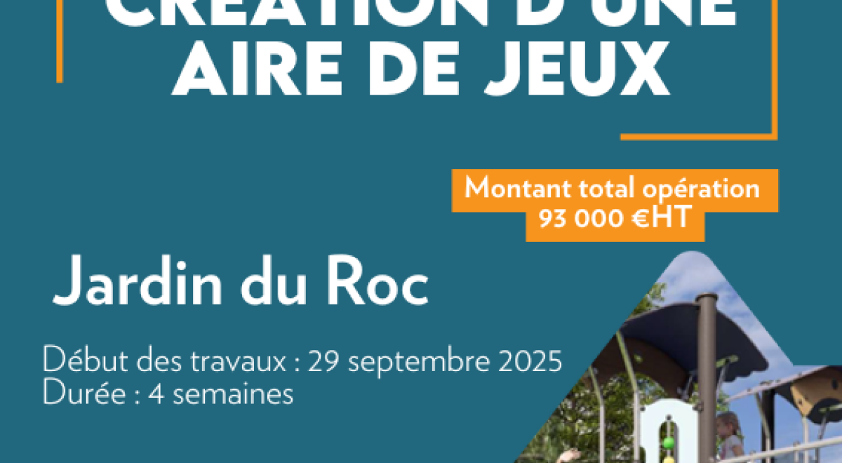 Aire de Jeux Jardin du Roc