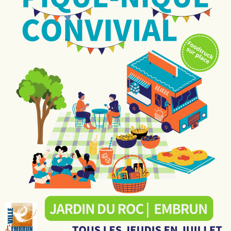 Pique-nique convivial EMBRUN - Pique-nique convivial EMBRUN