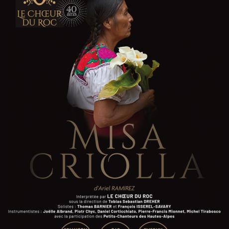 Affiche Concert Misa Criolla Cathédrale EMBRUN - Affiche Concert Misa Criolla Cathédrale EMBRUN