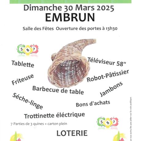 Grand Loto EMBRUN - Grand Loto EMBRUN