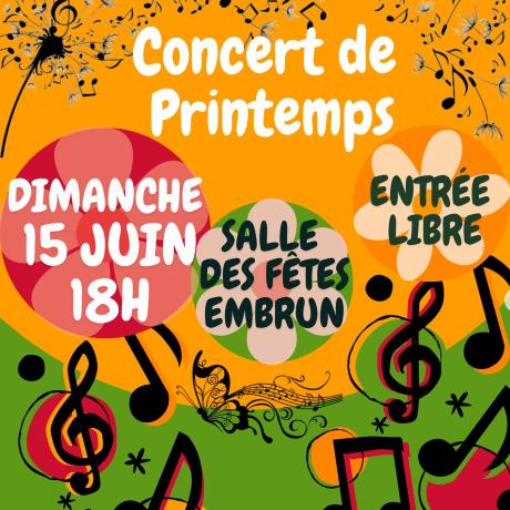 Concert de printemps