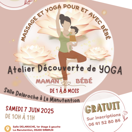 atelier yoga maman bébé Embrun - atelier yoga maman bébé Embrun
