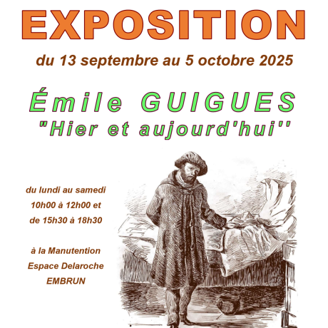 Exposition  "Emile Guigues : hier et aujourd'hui" EMB - Exposition  "Emile Guigues : hier et aujourd'hui" EMB