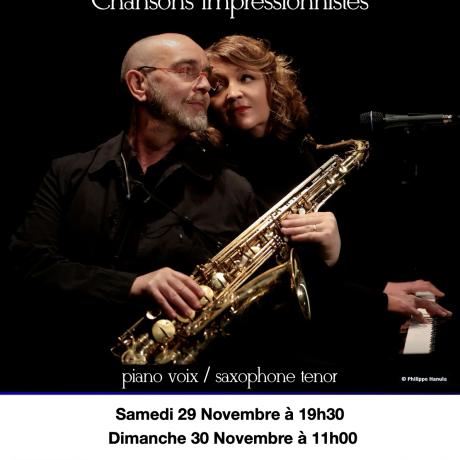 Concert de chansons impressionnistes "Addie et Florent Boulenger" EMBRUN - Concert de chansons impressionnistes "Addie et Florent Boulenger" EMBRUN