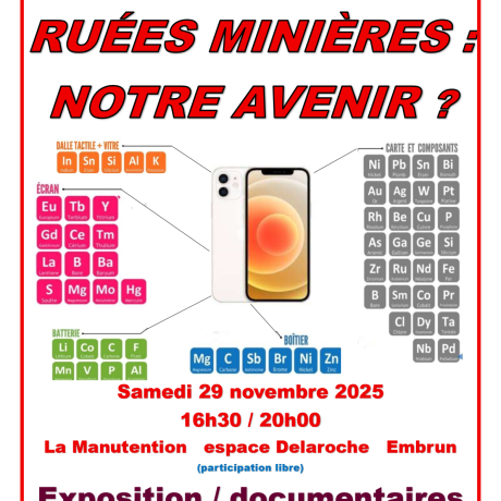 affiche ruée minière - affiche ruée minière
