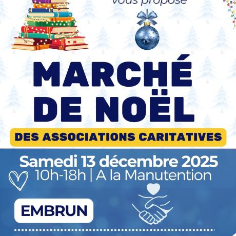 Marché de Noël des associations caritatives_EMBRUN - Marché de Noël des associations caritatives_EMBRUN