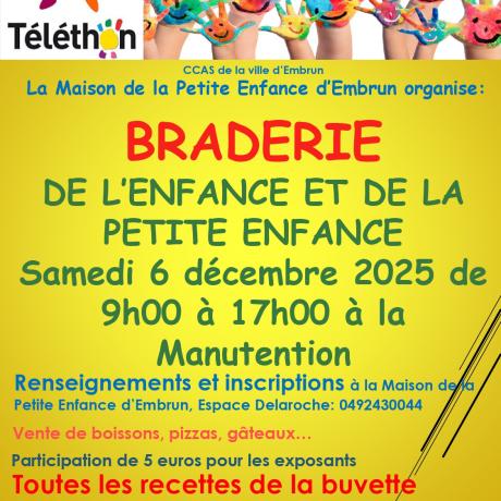 Braderie de l'enfance et de la petite enfance_Embrun - Braderie de l'enfance et de la petite enfance_Embrun