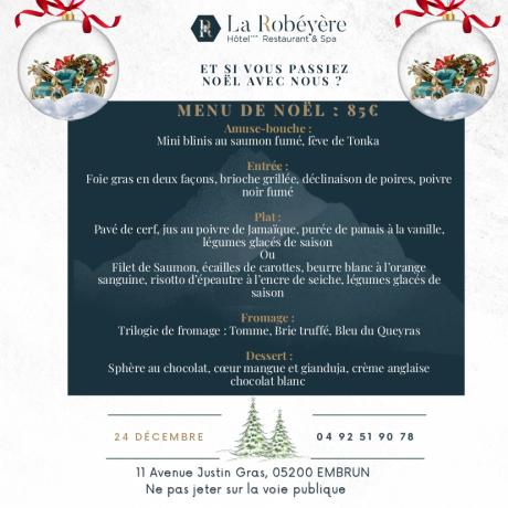 Réveillon de Noël à La Robéyère_Embrun - Réveillon de Noël à La Robéyère_Embrun