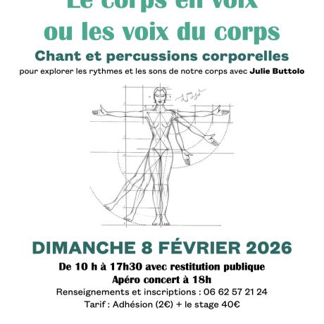 Concert de restitution "Le corps en voix ou les voix du corps" EMBRUN - Concert de restitution "Le corps en voix ou les voix du corps" EMBRUN