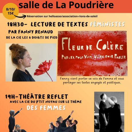 Soirée poésie et théâtre reflet "Les Femmes" - Soirée poésie et théâtre reflet "Les Femmes"