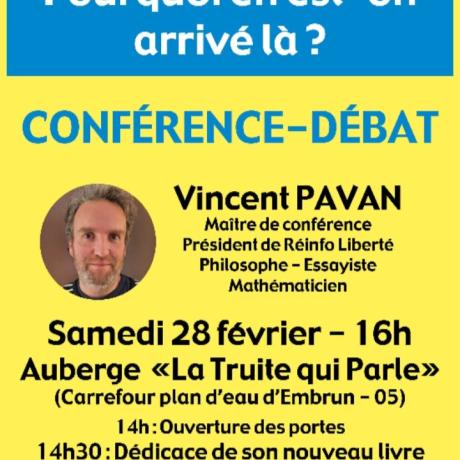 Conférence débat "Aide Sociale à l'enfance - Pourquoi en on arrivé là ?"  EMBRUN - Conférence débat "Aide Sociale à l'enfance - Pourquoi en on arrivé là ?"  EMBRUN