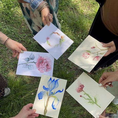 atelier aquarelle libre EMB - atelier aquarelle libre EMB