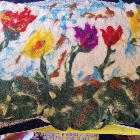 atelier laine feutrée EMB - atelier laine feutrée EMB