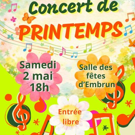 Concert de Printemps 2026 - Concert de Printemps 2026