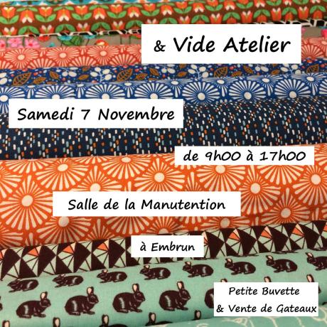 Puces des couturières et vide atelier EMBRUN - Puces des couturières et vide atelier EMBRUN
