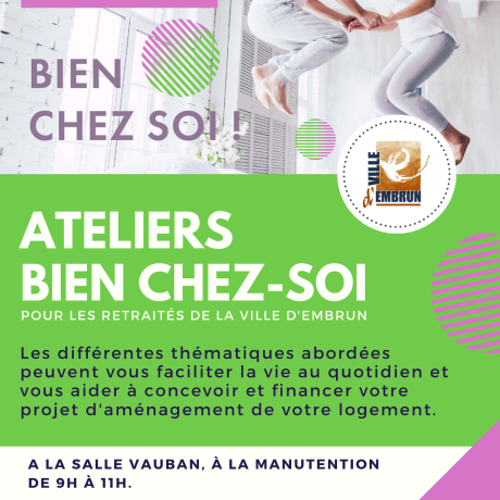 Ateliers Bien chez soi 