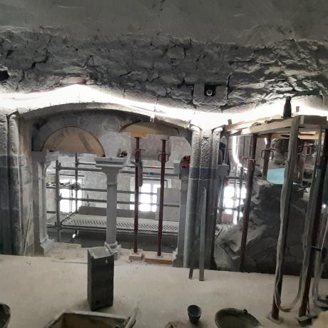 Travaux Pole culturel 02 avril 2025