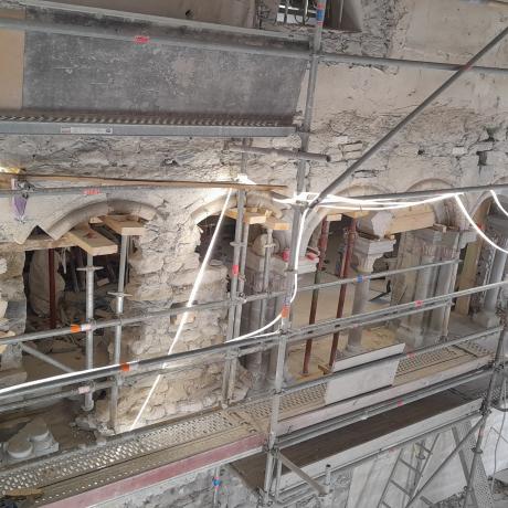 Travaux Pole culturel 02 avril 2025