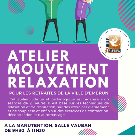 Atelier Mouvement et relaxation