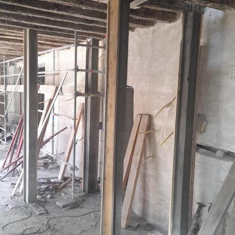 Travaux Pole culturel 02 avril 2025