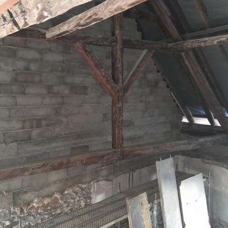 Travaux Pole culturel 02 avril 2025