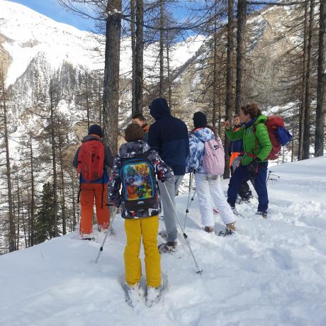 Sortie raquette Février 2022