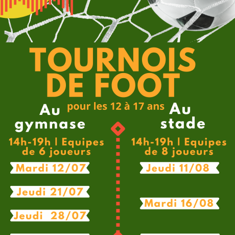 SDJ - Tournois de foot