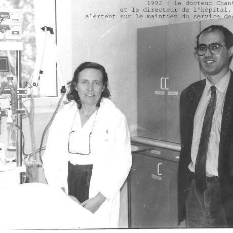 alerte sur urgences hôpital Dr C Vernier et dir Buzens 1992 alerte sur urgences hôpital Dr C Vernier et dir Buzens 1992