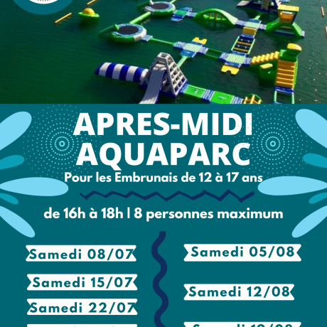 AQUAPARC SDJ été 2023