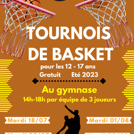 Tournois Basket SDJ été 2023