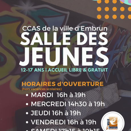 Horaires activités sportives