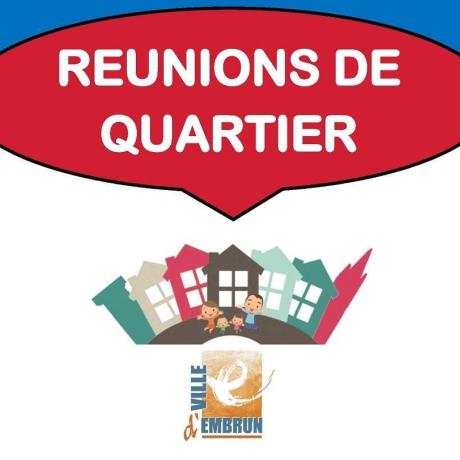 affiche réunion quartier 