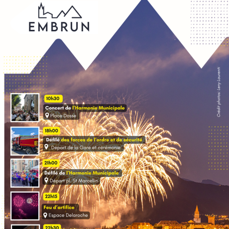 2026 Fête nationale d'Embrun