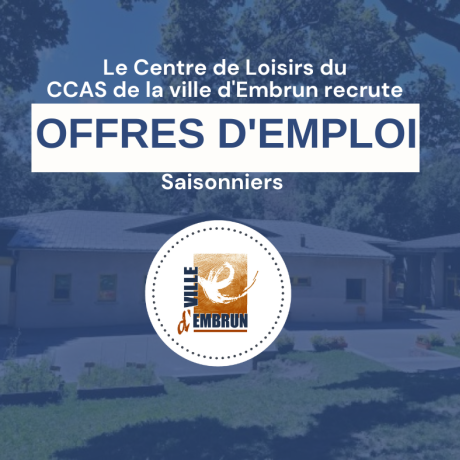emplois saisonnier ACM emploi