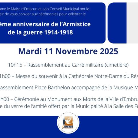 Cérémonie du 11 Novembre