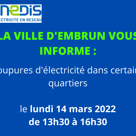 INFORMATION SUR LA VILLE D'EMBRUN