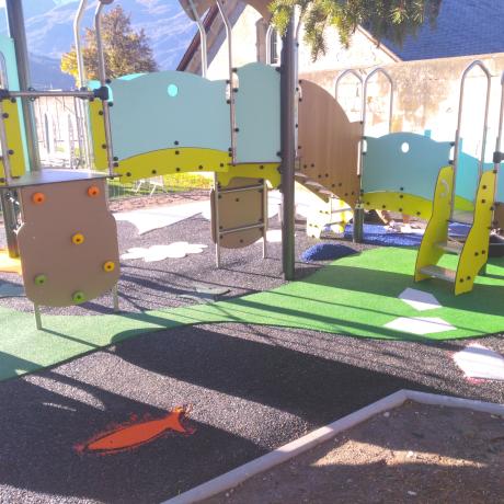 Photo Aire de jeux Jardin du Roc Embrun